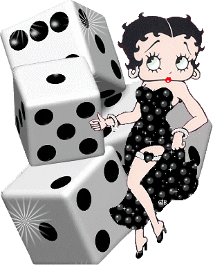 Betty Boop joueuse de d�s